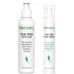 vervory ΠΑΚΕΤΟ 2 ΠΡΟΪΟΝΤΩΝ ΕΙΔΙΚΟ ΓΙΑ ΤΗΝ ΑΚΜΗ ΜΕ ΕΛΑΙΟ ΤΕΪΟΔΕΝΤΡΟΥ ΚΑΙ ΣΑΛΙΚΥΛΙΚΟ ΟΞΥ